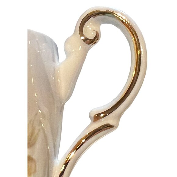 Regency English Bone China Cup & Saucer Floral Design Gold Trim Made In England - Picture 2 of 13